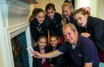 PIC: 100 Year Old Letter To Santa Recovered From Boarding School Chimney