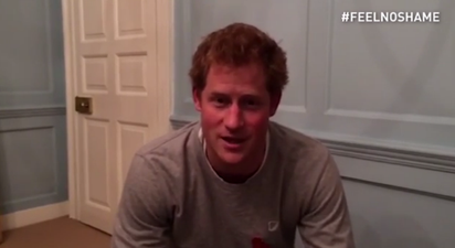 WATCH: Prince Harry Reveals His Biggest Secret As Part Of The #FeelNoShame Campaign