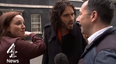 “You’re A Snide” – Irish Reporter Ruffles Russell Brand Up By Quizzing Him About His Rent