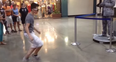 WATCH: Boy-vs-Human Statue Have An Incredible Dubstep Dance-Off. We Want These Moves!
