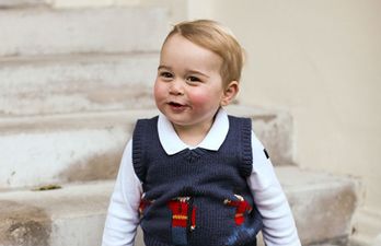 PICS: Prince George Is ADORABLE In Christmas Portraits Released By The Royals