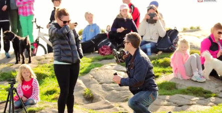 How Should An Irish Man Propose To His Girlfriend? How About Surprising Her With Bono And Keywest…