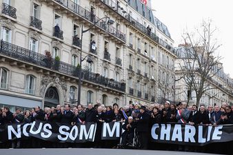 PIC: Charlie Hebdo Release Moving Front Cover Image For This Week’s Issue