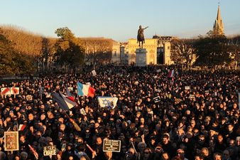 IN PICTURES: Thousands of People Pledge Support To Paris In The Wake Of Terror Attacks