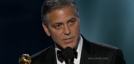 George Clooney Pays Tribute To Wife In Powerful Golden Globe Acceptance Speech