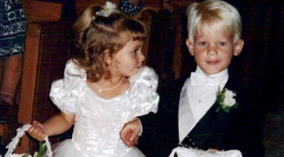 Something Old, Something New: Page Boy And Flower Girl Wed 20 Years Later