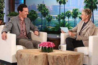 WATCH: Benedict Cumberbatch on Engagement, Baby Names And Photobombing