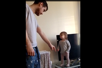 This Video Of 15-Month-Old Lola Arguing With Her Daddy Is The Cutest Thing Ever