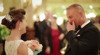 VIDEO: The Moment Lovestruck Grooms See Their Brides For The First Time