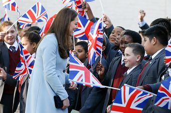 AW! Kate Middleton Reassures Toddler “I Get Shy Too”