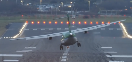 YIKES! Aer Lingus Flight Trying To Land In Crosswinds Is As Scary As It Sounds