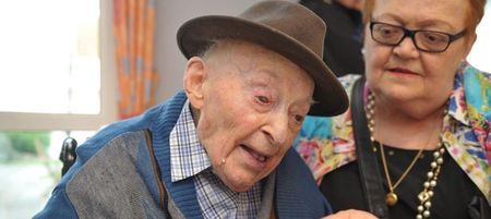French Man Passes Away at Age 110, But Not Before Sharing the Secret to a Long and Happy Life
