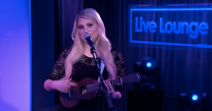 WATCH: Meghan Trainor’s Ukulele Cover Of 5SOS ‘Don’t Stop’ Is Pretty Great