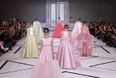 Frivolous Fabrics and Sugar Pink Hues at Giambattista Valli for Haute Couture Fashion Week