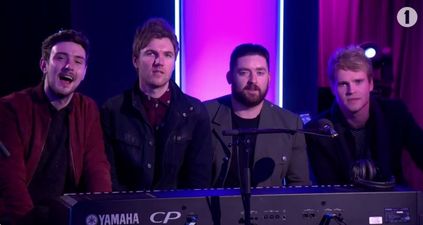 Kodaline’s Cover of Ed Sheeran For BBC Live Lounge is Pretty Epic