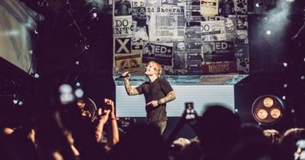 Watch THAT Ed Sheeran Gig In Just Two Minutes