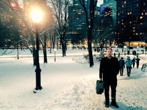 WATCH: Gavin James Braves The Elements To Give Fans A Special Recording Live From NYC