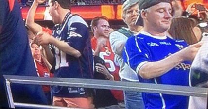 “What’s The Result Back Home Lads?” Spot The Irish GAA Jersey At the Super Bowl