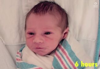 VIDEO: Two Minute Time-lapse Sees Child Develop From Newborn Into Toddler
