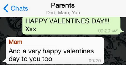 Irish Girl Caught Out With The Worst Autocorrect Ever On WhatsApp Group To Parents