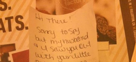 PIC: A Single-Dad Received The Sweetest Valentine’s Note Ever From Strangers This Weekend