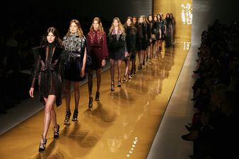 Gothic Grandeur from Reem Acra at New York Fashion Week