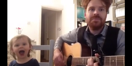WATCH: This Irish Father and Daughter Duet Is All Kinds Of Cute