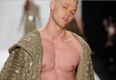 Ballsy! Male Model Gives Onlookers an Eyeful at New York Fashion Week
