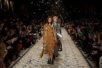 Bohemian Vibes at Burberry For London Fashion Week