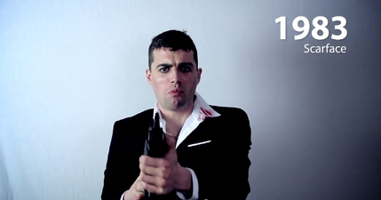 WATCH: Irish Actor Recreates Iconic Films From The Last One Hundred Years… In Just Two Minutes