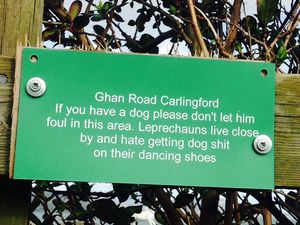 Only in Ireland – This Warning Sign is Simply Perfect