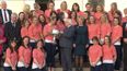 Irish Women in Sport Honoured By President Higgins At Special Reception
