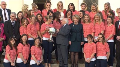 Irish Women in Sport Honoured By President Higgins At Special Reception
