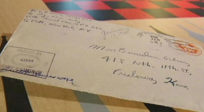WATCH:  The Moment A 90-Year Old Man Rediscovered A Love Letter To His Wife 70 Years Later