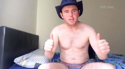 VIDEO: One Irish Legend Had A Very Special Message For His Mammy on The Late Late Last Night