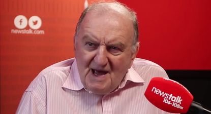 VIDEO: George Hook Reads Cruel Anonymous Hate Letter Directed At Him