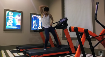 WATCH: Glee Star Mike Chan Just Performed An UNREAL Dance Routine On A Treadmill