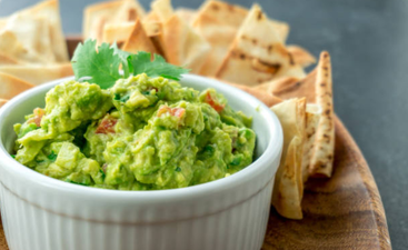 This quick and easy BACON guacamole is all we want to eat this week