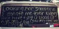 PIC: A 23-Year Old Got The Greatest Gift Ever From A Stranger After This Homemade Sign