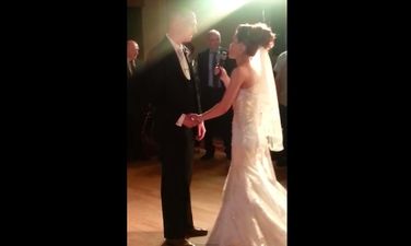 VIDEO: Irish Bride Plans Special Surprise For Her Husband During Their First Dance