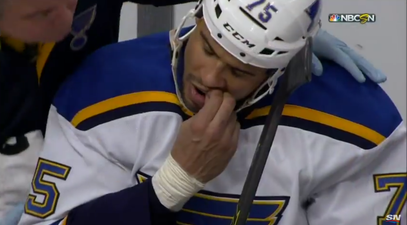 VIDEO: Hockey Player Pulls Out His Own Tooth After A Hit