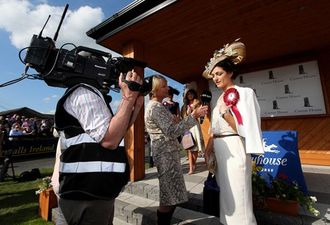 PICTURE: Winner Alright! Best Dressed Lady at Fairyhouse