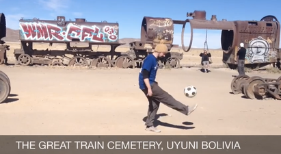 Can I Kick It? Irish Couple Play Keepy-Uppy All Over South America