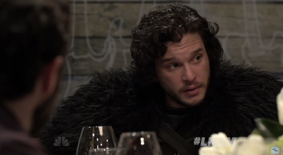 WATCH: Jon Snow is the Worst Dinner Guest Ever
