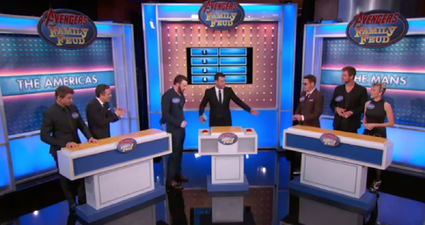 The Avengers Played Family Fortunes On Jimmy Kimmel And It Was BRILLIANT