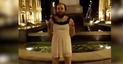 WATCH: The Hilarious Forfeit One Poor Irish Lad Had To Do After Losing A Bet With His Friends