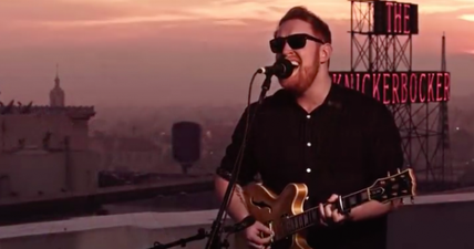 WATCH: Gavin James Performs ‘Book Of Love’ On Top Of Capitol Records In LA