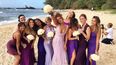 A Different Look for Rihanna As She Plays Bridesmaid at Her Friend’s Wedding