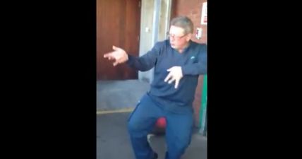 VIDEO: Because Everyone Needs A Dancing Postman In Their Lives