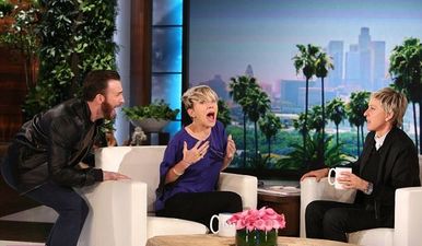 WATCH: Chris Evans Gives Scarlett Johansson The Fright Of Her Life
